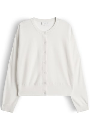OPUS, SOFT FLOWING FIT - Strickjacke - light cotton