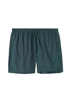 SOLID-COLOUR - Badeshorts - dunkelgrün