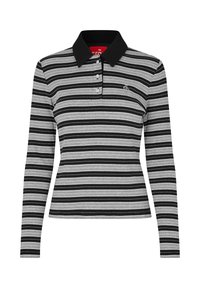 LESLIE BLOUSE - Polo - grey/black