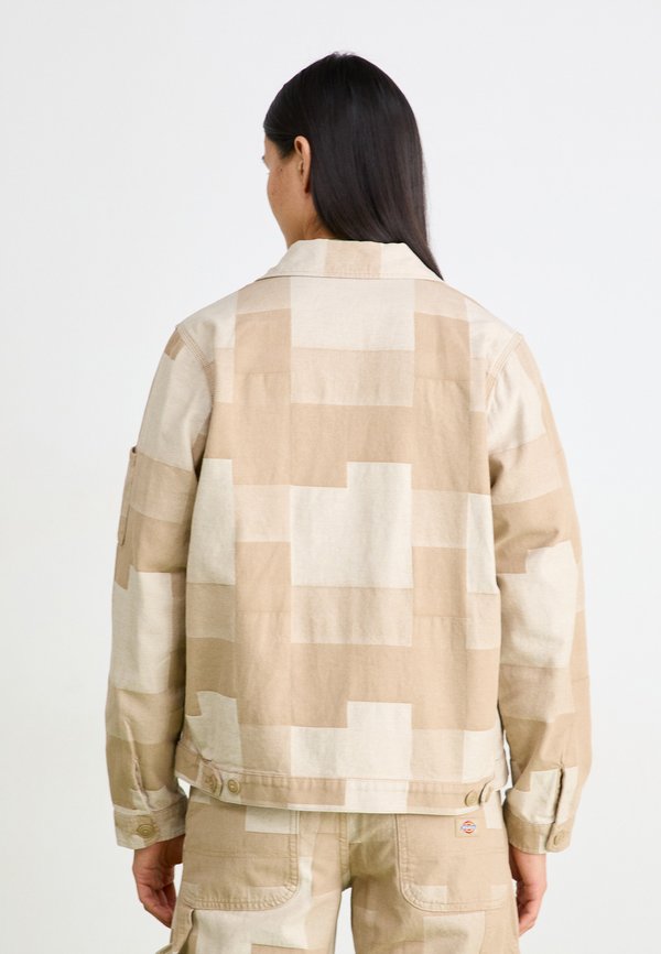 JACQUARD EISENHOWER - Summer jacket - desert sand4