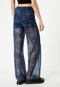 Koton WIDE - Bukser - blue