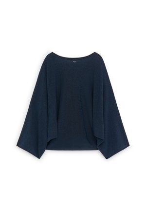ARKET, ARKET DRAPED TOP - Pullover - dark blue