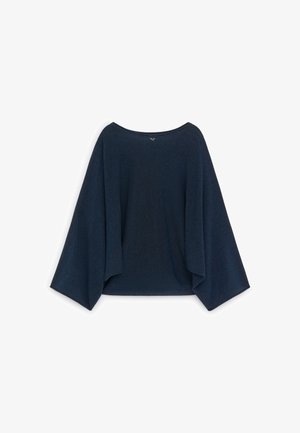 ARKET, ARKET DRAPED TOP - Svetrík - dark blue
