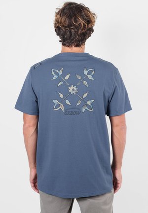 Oxbow, TAGTAN - T-shirt imprimé - vintage indigo