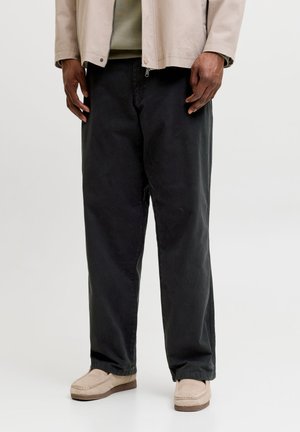 Jack & Jones, Plus Size Wide Leg Fit - Stoffhose - black