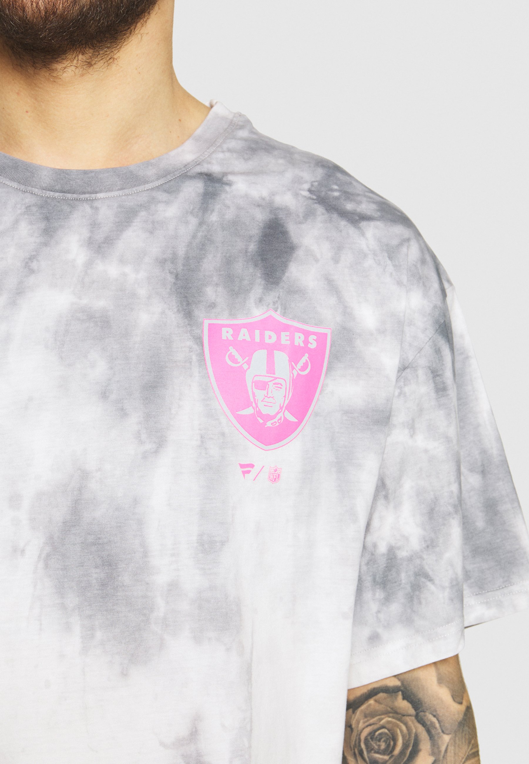 Men LAS VEGAS RAIDERS TIE DYE GRAPHIC - Print T-shirt Men LAS VEGAS RAIDERS TIE DYE GRAPHIC - Print T-shirt