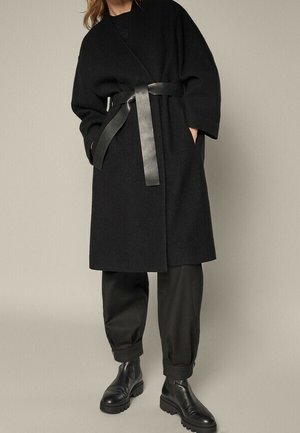 Klassisk frakke - black