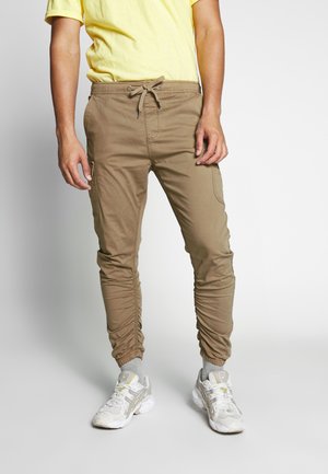 INDICODE JEANS, Cargo trousers - amber