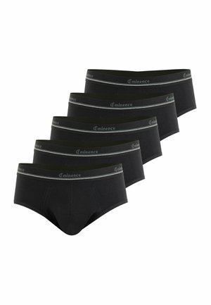 LOT DE 5  - Slip - noir noir