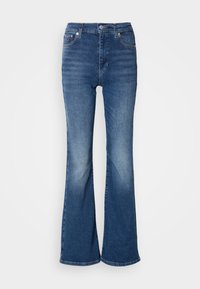 SYLVIA - Flared Jeans - denim dark