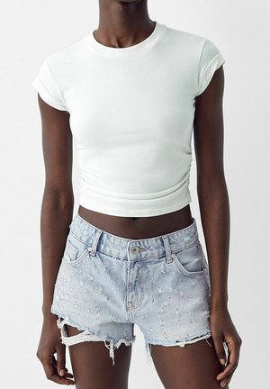 Shorts vaqueros - light-blue denim