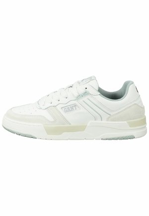 Trainers - white silver
