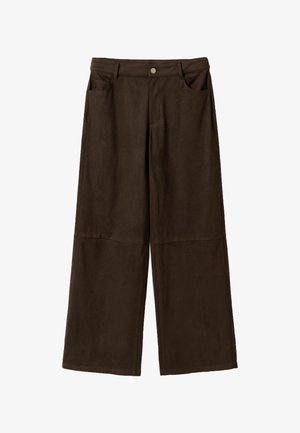 Noella, N-MELO MW PANTS - Nohavice - dark chocolate