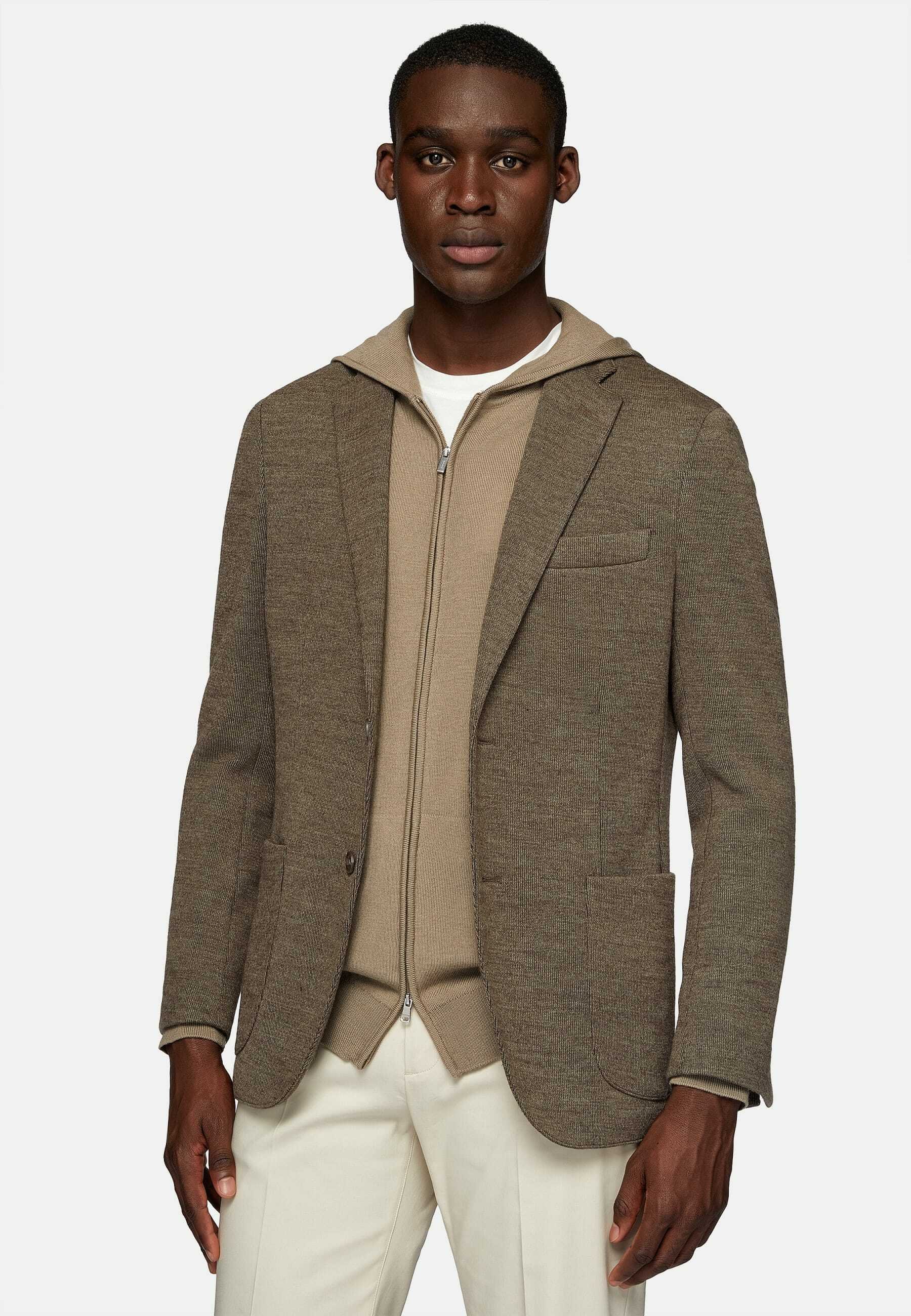 Boggi Milano STYLE BARI - Blazer jacket - taupe - Zalando.ie