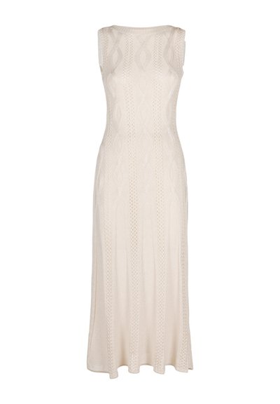 Luisa Spagnoli CERCHIA - Maxi dress - crema