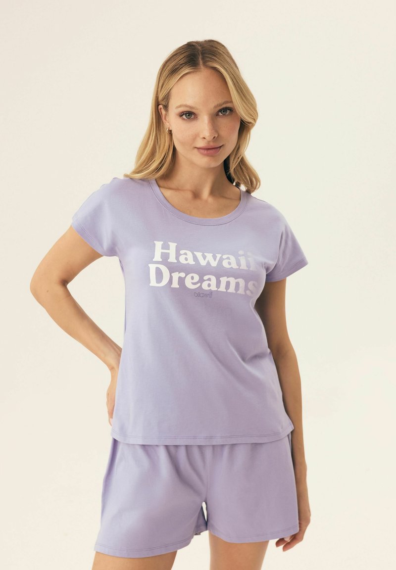 ESOTIQ MISKIMO BLOOVII SET liliowy