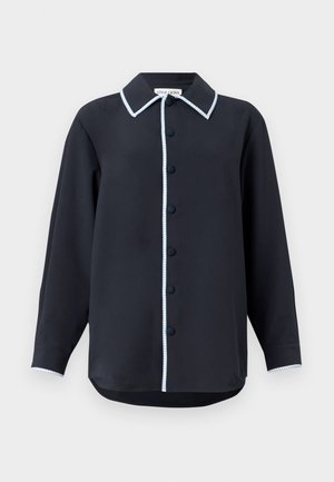 Stine Goya FLUID CADY OVERSIZED SHIRT - Bluza z gumbi - parisian night