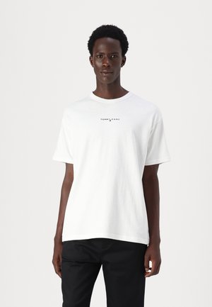 Tommy Jeans LOGO TEE - Tričko s potlačou - white