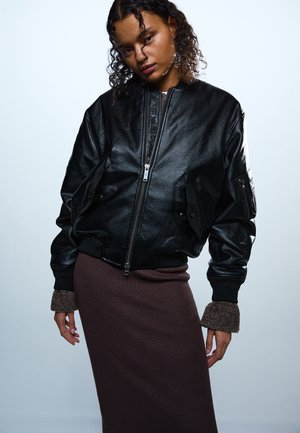 MSCH Copenhagen SKIRT - Jupe longue - hot fudge