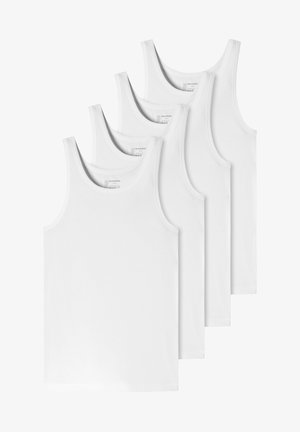 Schiesser 4ER-PACK - 95/5 - Hemd - weiß