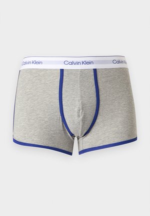 Calvin Klein Underwear, RETRO - Chiloți boxer - grey heather/blue river fog
