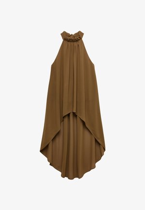 Marks & Spencer, DRAPED HALTER NECK LONGLINE - Blouse - olive