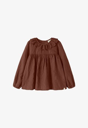 Lil' Atelier, SHIRT LOOSE FIT - Blouse - mahogany