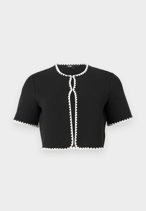 MUSSELINO - Kardigán - black