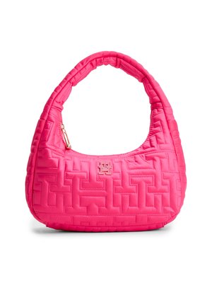 Tommy Hilfiger CHIC SHOULDER - Handtasche - bright cerise pink