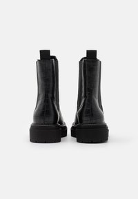 Even&Odd Botas de tornozelo com plataforma - black