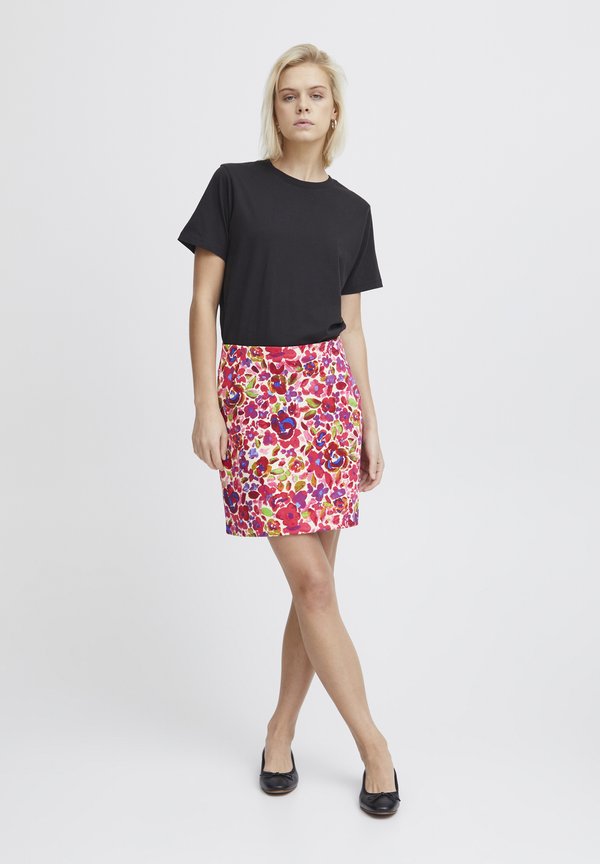 IHKate - A-line skirt - love potion flower aop4