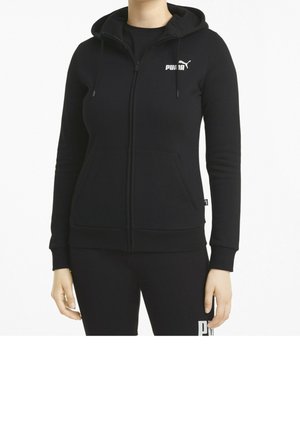 Mikina na zip - black