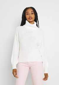 JDY JDYJADY JUSTY COWLNECK  - Camisola - cloud dancer