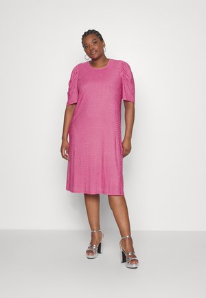 EVOKED VILA VINATALIA MIDI DRESS - Kasdienė suknelė - pink yarrow