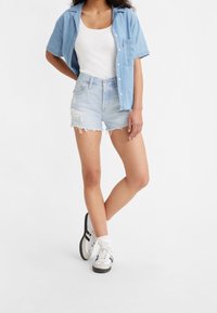 Levi's® Shorts vaqueros - light-blue denim
