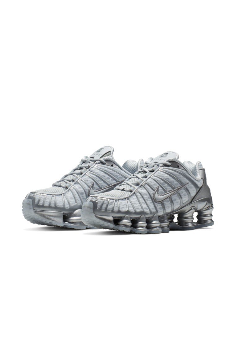 Nike Sportswear SHOX TL - Trainers - pure platinum/chrome/silver 