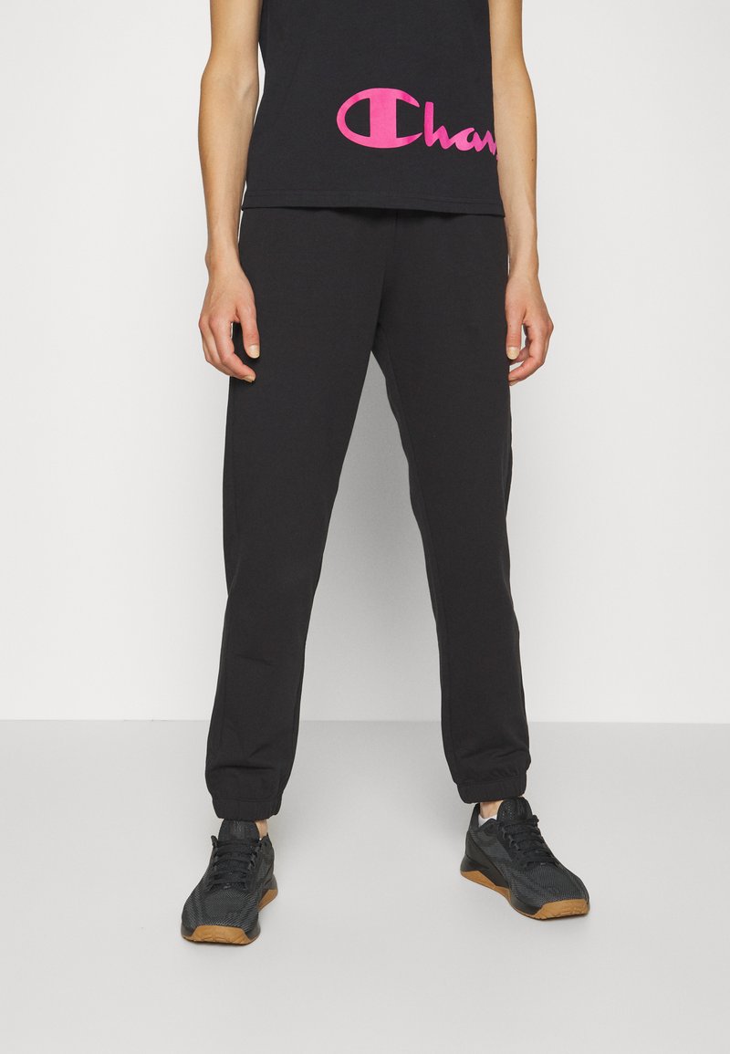 Champion - CUFF PANTS - Pantalones deportivos - black, Ampliar