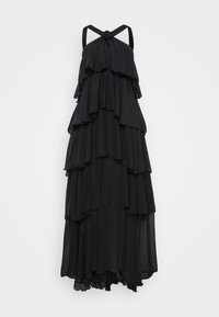 VMFELICIA RUFFLE MAXI DRESS - Robe de cocktail - black