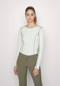 Weekday Camisola de manga comprida - off white