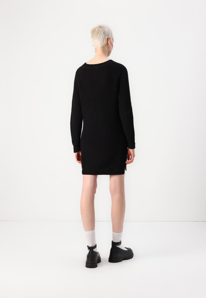 Noisy May NMSIESTA O NECK DRESS Jumper dress black