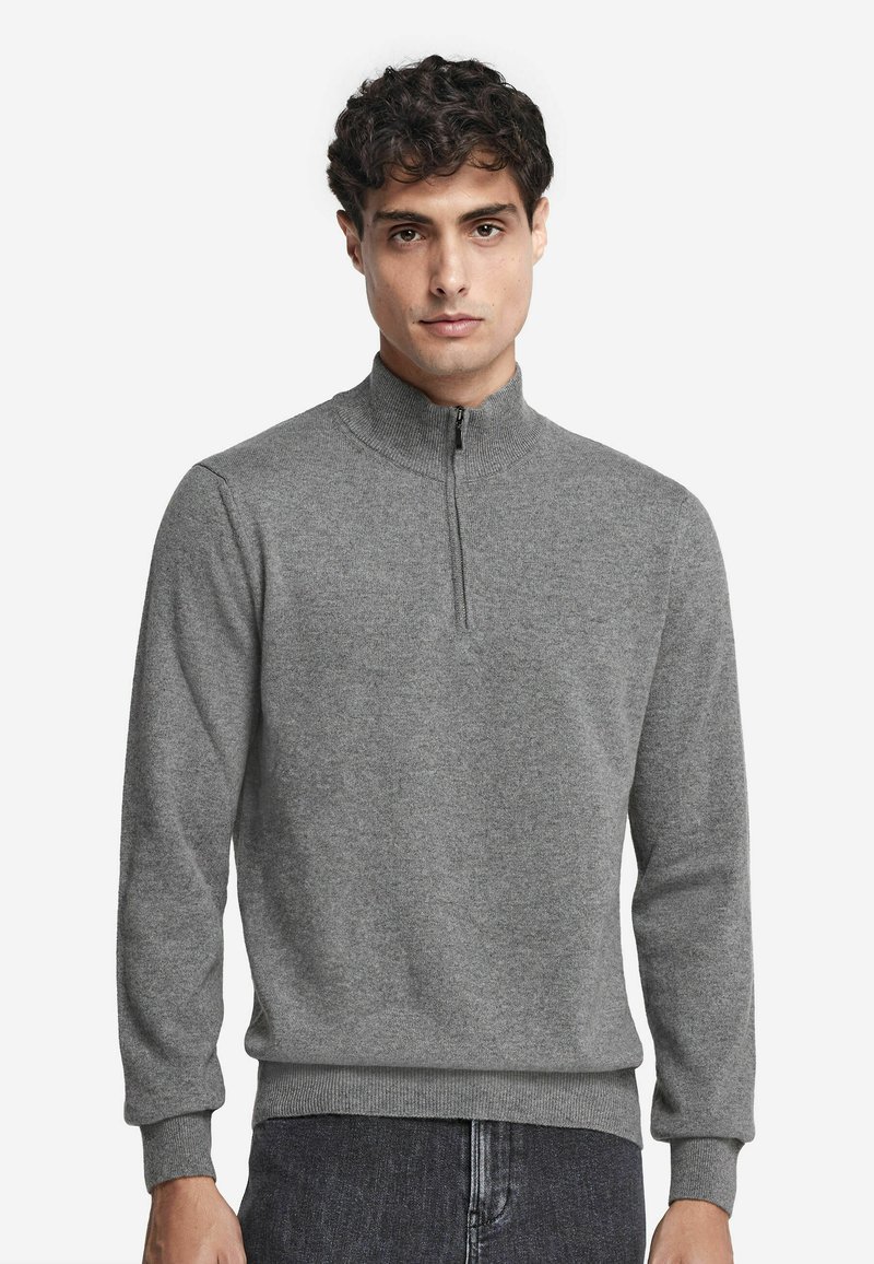 Falconeri ULTRASOFT HIGHNECK - Stickad tröja - grau  grey