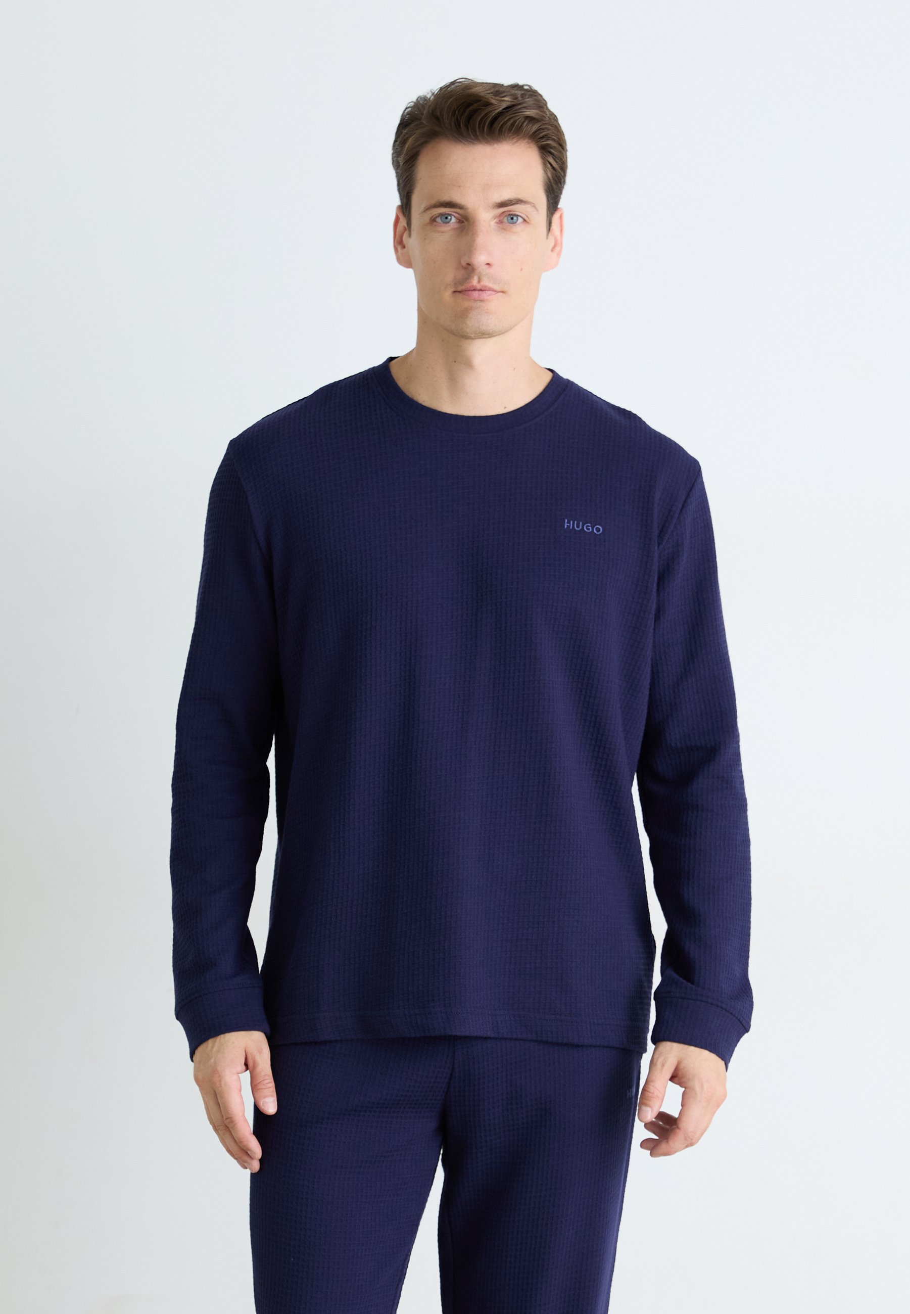 Hugo Pigiama Da Uomo In Cotone E Poliestere - Modello Austin 10267482 01 - Pantaloncini Corti