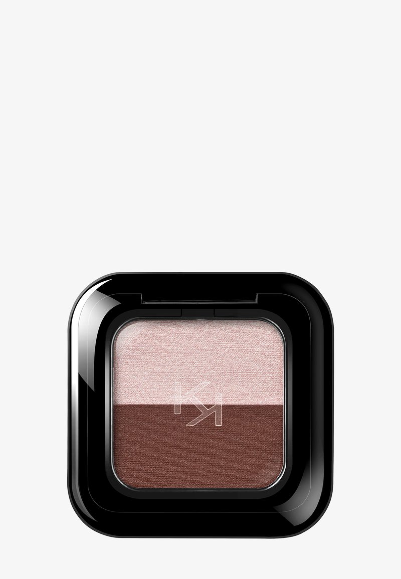 KIKO Milano - BRIGHT DUO EYESHADOW - Øyenskygge - ice rose / medium brown, Forstørre