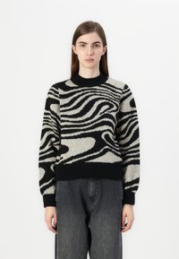 ONLY ONLCECE  - Pullover - black/pumice stone