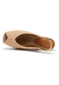 Frau Shoes OPEN SLINGBACKS WITH WEDGE - Zeppe - pink