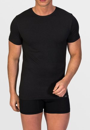 CREW-NECK CERES SOYA - Unterhemd/-shirt - Black