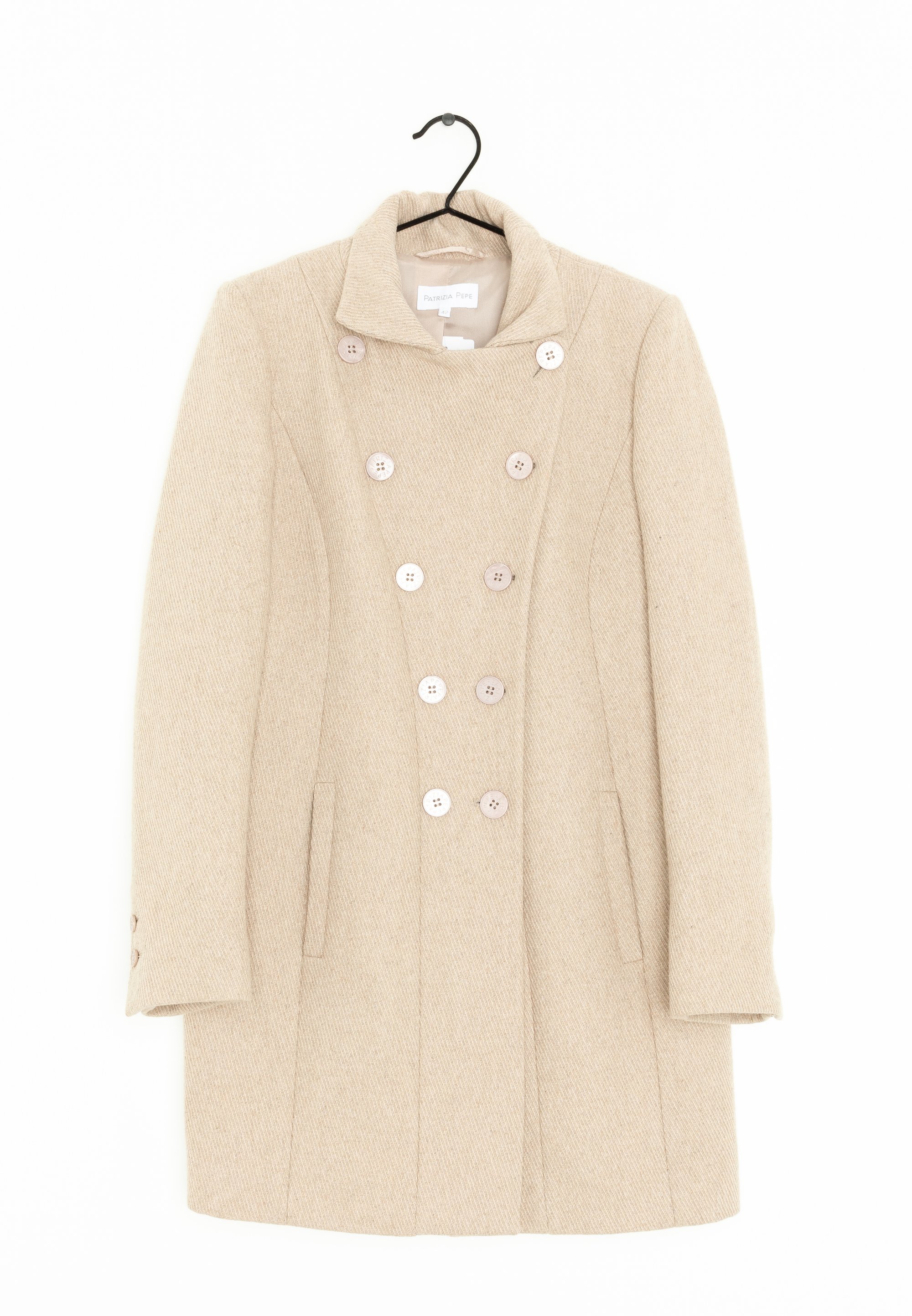 Patrizia Pepe Cappotto corto beige (Second hand)