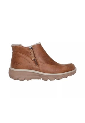 Botines de cuña - marrone