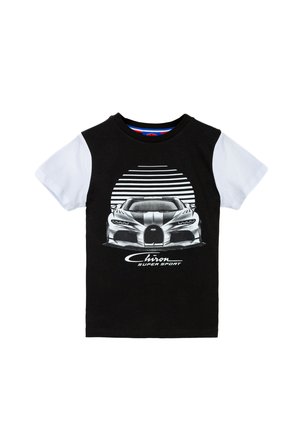 Print T-shirt - jet black