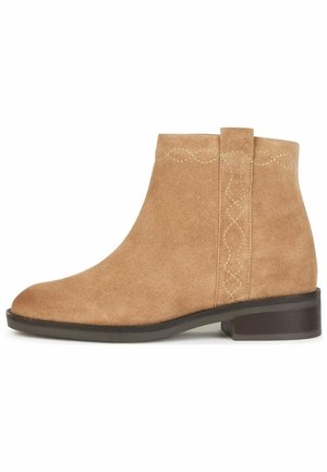 Stivaletti Donna Geox D Giselda - In Camoscio Con Tacco 6.5 Cm, Comodi E Traspiranti